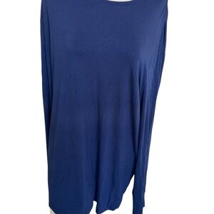 Nordstrom Navy Long Sleeve Top